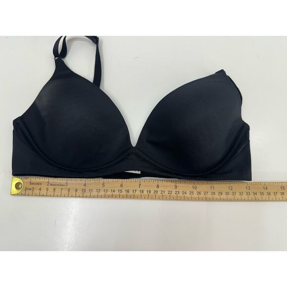 Warners Womens Bra Size 36B Black Lightly Padded - Picture 8 of 10